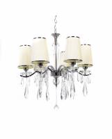 Хрустальная подвесная люстра Lumina Deco Alessia LDP 1726-6 BG