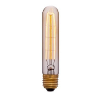 Лампа накаливания E27 40W трубчатая золотая 051-958