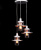 Подвесной светильник Lumina Deco Capri W3 LDP 11327 B-3