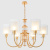 Люстра Crystal Lux ELENA SP6 GOLD Люстра Crystal Lux ELENA SP6 GOLD