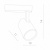 Трековый светильник Amico A1821PL-1WH