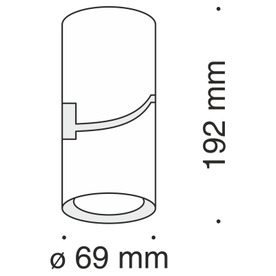 Потолочный светильник Maytoni C019CW-01W