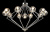 Люстра Crystal Lux FABRICIO SP11 CHROME/TRANSPARENTE