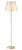 Торшер Crystal Lux NICOLAS PT1 GOLD/WHITE