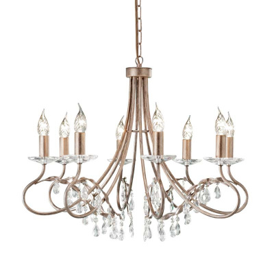 Люстра Elstead Interior CRT8 SILVER-GOLD