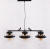 Подвесной светильник Lumina Deco Capri LDP 11328-3 PR BK