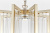 Подвесная люстра Lumina Deco Manhattan LDP 8012-8 F.GD
