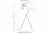 Торшер Crystal Lux KRUS PT1.1 BLACK