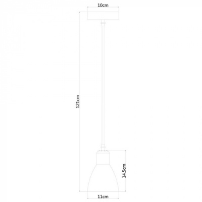 Подвесной светильник Mercoled A5049SP-1WH