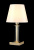 Настольная лампа Crystal Lux NICOLAS LG1 GOLD/WHITE Настольная лампа Crystal Lux NICOLAS LG1 GOLD/WHITE
