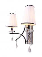 Бра Lumina Deco Glamour LDW 66247-2 WT+CHR