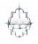 Подвесная люстра Lumina Deco Baltimore LDP 8020-4 CHR+WT