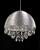 Подвесная люстра Lumina Deco Leonella LDP 0276-5 (SL)