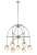 Люстра Crystal Lux TRUENA SP-PL6+1 NICKEL